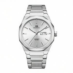 Shanghai | Automatic Mechanical 18K Gold Diamond Mens Watch