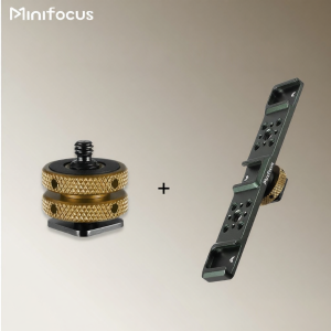 Minifocus | Metal Dual Layer Mount Adapter 1/4 Inch Screw