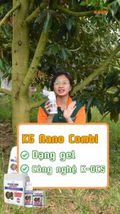 KG Nano Combi chống rụng trái thối nứt tráikhỏe cây (100ml 200ml 500ml) - KAGRI Phân bón sinh học