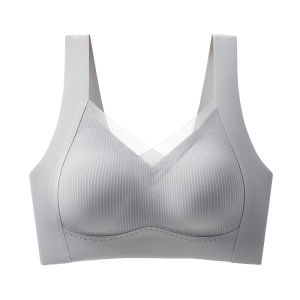 Miiow | Wireless Seamless Bra Top Womens Anti-Sagging Side Breast Collection Push Up Vest Style Underwear Youth Friendly Full Cup