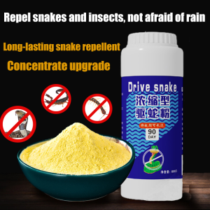 No Snake in100 years Sulphur Powder snake repellent Centipede Lice Ant Spider Repellant Outdoor Serbuk Belerang Realgar Repellent Powder Night Fishing Sulfur Garden Snake Repellent Supplies Insect Repellent Anti-Snake Powde 硫磺粉 驱蛇粉
