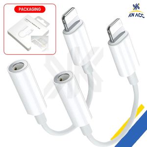 [KN ACC] CONVERT JACK AUDIO 8 PIN TO JACK 3.5MM UNIVERSAL FOR IPHONE 7/8/X/XR/XSMAX/11/12/13/14 PROMAX