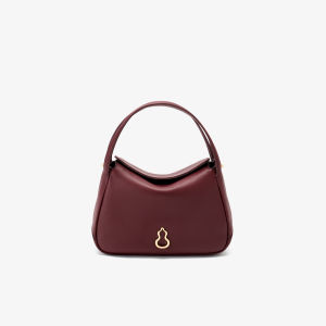 bampo | Top Grain Leather Crossbody Basket Bag