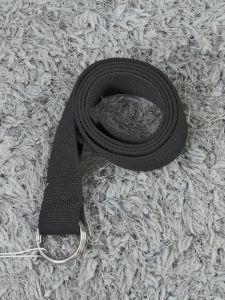 เข็มขัดผ้าใบแบบลำลองสำหรับผู้หญิง หัวเข็มขัดแบบคู่ ไม่ต้องเจาะ แฟชั่นอเนกประสงค์ สายรัดเอวแบบลำลอง สายรัดเอวแบบลำลอง