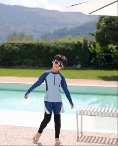 Đồ Bơi Giữ Nhiệt Cho Bé YLIKE Bộ Đồ Bơi Trẻ Em YLIKE Dài Tay Đồ Bơi Cho Bé Đồ Bơi Bé Trai Bộ Bơi Cho Bé