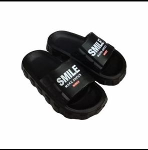 Sandal Selop Smile Anak Pria & Perempuan Sandal Karet Eva Ringan 30-35 Sandal Nyaman Kekinian Sandal Karet Fashion