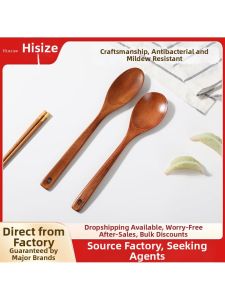MOLORE | Korean Long Handle Stirring Wooden Spoon