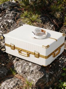 MANLVSHI | Golden Lightweight Luggage 20 inch