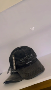 Topi Baseball NY Full Black Distro Casual Sport Pria Dan Wanita - Topi Baseball Motif Denim WASH