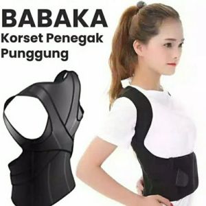 KORSET BABAKA Penegak Punggung Sabuk Badan Bungkuk Terapi Penyangga Punggung Korset Kesehatan Tulang Belakang Medis