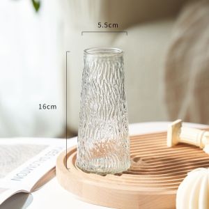 Internet Celebrity Minimalist Modern Creative Glass Vase Transparent Hydroponic Plant Flower Arrangement Rose Lily Table Decoration Household