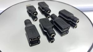 EELHOE | [NC]5V 5.5x2.1mm Dc Usb 2.0 Connectors Laptop Adapter To Usb Male/female Converter[NC]