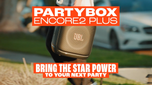 JBL Partybox Encore 2 Plus Portable Party Speaker | Real-time AI Vocal Removal | Two Wireless Mics | 15H Playtime | Auracast | IPX4 Splash Proof | Dynamic Lightshow
