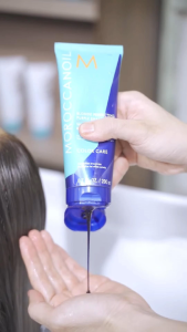 Dầu Gội Dầu Xả Tím Moroccanoil Blonde Perfecting Purple Color Care Dành Cho Tóc Khử Ánh Sắc Vàng Tóc Tẩy Nhuộm