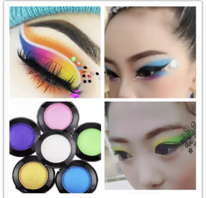 Childrens Stage Makeup Single Color Pearl Eyeshadow Gel Shimmer Powder Performance Blue Glitter Colorful Eye Shadow Pencil