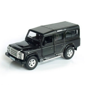 1/36 Land Rover Defender SUV Toy Car Model For Children RMZ City Diecast Miniature Sport Vehicle Pull Back Collection Gift Kid
