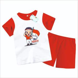 SETELAN KEMERDEKAAN 1-6 TAHUN BAHAN KATUN LEMBUT