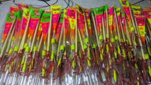 Kitiran Terbang  Lampu 3/baling-baling/slepetan Lampu 3isi 100