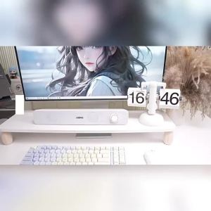 Lenovo | Home Desktop Gaming Computer Speakers Low Boom