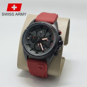 Jam Tangan Pria Sa Army Chrono Sporty Karet Rubber Mewah Fashion Cowok Kekinian Keren Elegan