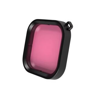 Underwater Dive Filters for Gopro Hero 13 12 11 10 9 8 Black Waterproof Housing Diving Red Light Close-Up Macro Filters