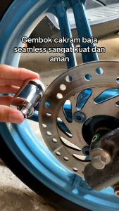 LAGI VIRAL/KUNCI GEMBOK ANTI MALING/GEMBOK CAKRAM MOTOR ANTI MALING