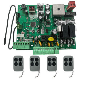 Sliding Gate Opener Operator Motor Control Board Card Controller Circuit Board for 24VDC Motor Use (Remote Control Optional)