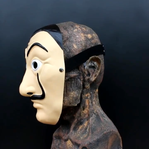 Dali Mask Halloween Money Heist La Casa De Papel Cosplay Carnival Performance Costume Mask