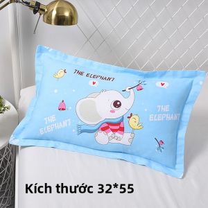Gối Trẻ Em Bằng Lụa Băng Cotton Pure Gối Trẻ Em 3-6-10 Tuổi Gối Trẻ Em Bảo Vệ Cổ Cho Trẻ Em Gối Trẻ Em Dùng Được Quanh Năm Gối Trẻ Em Mẫu Giáo Gối Trẻ Em Học Sinh Tiểu Học