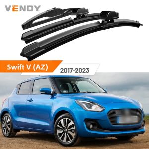 Bộ Lưỡi Gạt Nước Kính Chắn Gió Trước & Sau Suzuki Swift V AZ 2017-2023 Phụ Kiện Cao Su Làm Sạch Kính Chắn Gió Giúp Tầm Nhìn Rõ Ràng