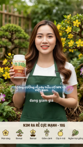 Thuốc Kích Rễ N3M Cao Cấp (Hũ 100g/500g) - Siêu Kích Rễ Cực Mạnh Bật Chồi Thần Tốc Phục Hồi Cây Suy Yếu Giâm Chiết Cành.