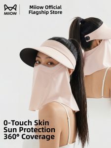 MiiOW | Sun Protection Neck Guarding Face Mask Removable Sun Hat