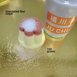 Handmade Squeezing Toy DIY Candy Toy Material Artificial Granulated Sugar Artificial Flocking Powder Artificial Mochi Powder