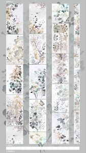 Fairy Lights Journal - READY STOCK/ art journaling/ scrapbook deco/ OTS: Leaf Drop washi tape