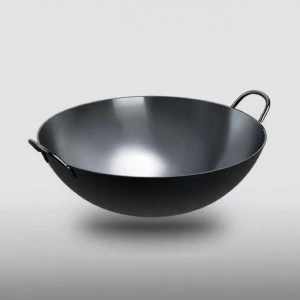 Round Bottom Heavy-duty Cast Iron Wok