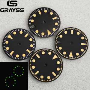 Fit for Seiko watch dial Super C3 Green Lume watch modification NH35A NH70 4R35 4R36 movement watch accessories