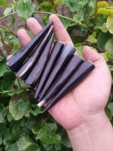 pipa pirok tanduk kerbau hitam 9cm super