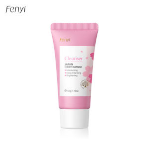 Sữa Rửa Mặt Tạo Bọt Dịu Nhẹ Sakura Dành Cho Nữ 50g Se Khít Lỗ Chân Lông Kiểm Soát Dầu Giảm Mụn Đầu Đen Dưỡng Ẩm Da