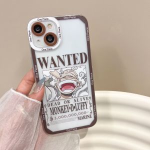 One Piece | Ốp Điện Thoại Anime O-ONE P-PIECE-E Cho Xiaomi Mi 15T POCO C65 M7 F7 F5 X7 Redmi 15C 14C 13C A5 A3 A2 A1 Note 15 14 Pro - Ốp Cơ Bản Chống Xước Bao Phủ Một Phần