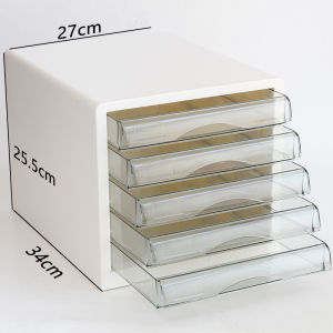 deli | Office Desk Plastic Filing Cabinet