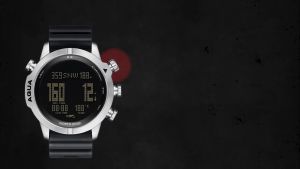 NORTH EDGE AQUA Original Mens Professional Diving Computer Watch Scuba Diving 100M Altimeter Barometer Compass Digital Watch (Local Stock)