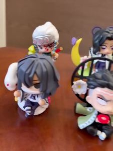 Bandai | 10CM Anime Demon Slayer Blind Box Figureaniiro Kamado Nezuko cartoon PVC Model Toys Desktop Ornaments Children Birthday Gifts