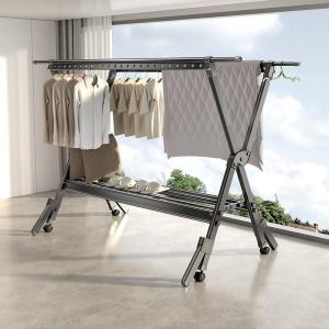รacks ตากผ้าแบบพับได้สำหรับในร่ม รถเข็นเก็บของสำหรับเด็ก ที่แขวนผ้าแบบพับได้สำหรับในบ้าน ชั้นวางของสำหรับตากผ้าแบบพับได้ ชั้นวางของสำหรับเด็ก