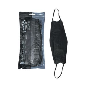 หน้ากากอนามัย 4ชั้น KF94 แพ๊ค10ชิ้น face mask เกาหลี สีขาว สีดํา