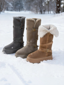 Josiny | Summer Plush Warm Snow Boots Long
