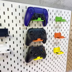 Game Handle Neutral Bracket Wire-Wrap Board E-Sports Storage Rack Desktop Storage Suitable for Ikea Skadis Scott