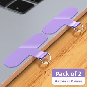 YINGYUE | Ultra-thin Durable Transparent Secure Pad for Phone Straps Non-scratch Anti-lost Clip