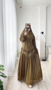 FKS Gamis Syari Busui XL LD 110 Syahwa by MUDRA