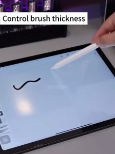 Stylus Pen Universal dengan Tampilan Daya untuk iOS & Android & Windows