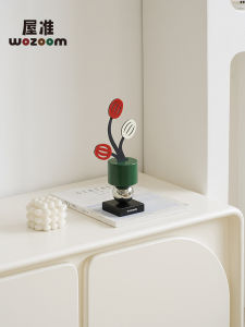 Wozoom House Quasi Art Creative Flowerpot Decoration Office Living Room Entrance Hallway Desktop Fancy Decorations